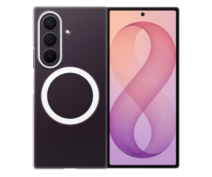 Etui do telefonów Samsung Clear Magnet do Fold Ultra przezroczysty